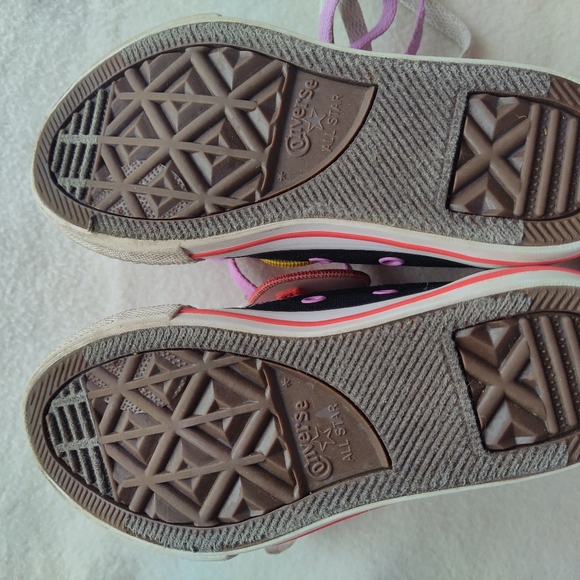 Converse All Star High Top Sneaker Double Lace Size 11 Junior - Picture 11 of 14